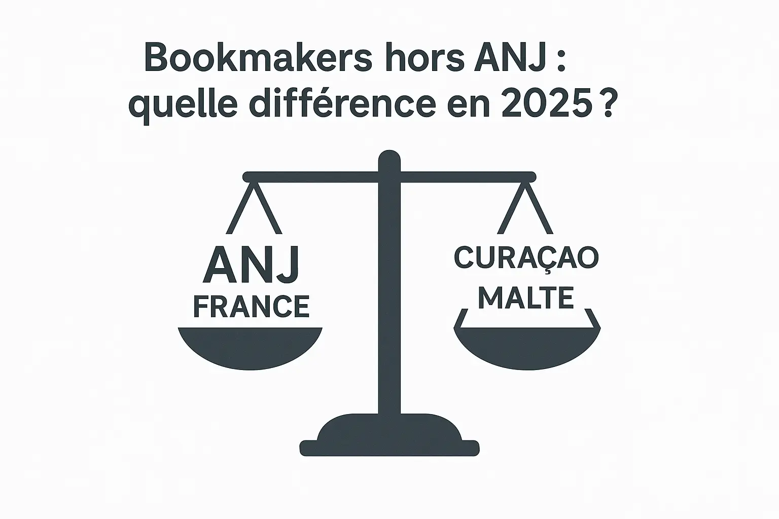 Qu’est-ce qu’un bookmaker hors ARJEL (ANJ)